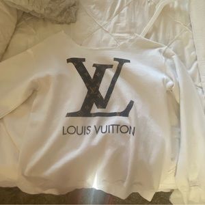 custom made luis vouton look alike sweatshirt
